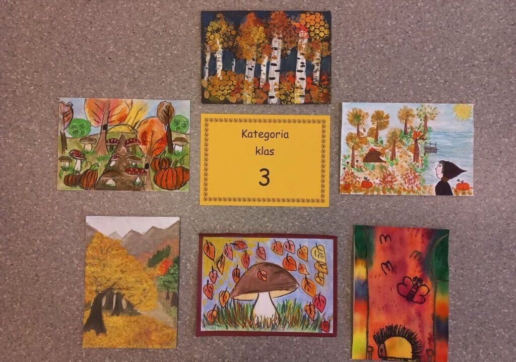 JESIEŃ W OCZACH DZIECKA. Ogólnopolski konkurs plastyczny roztrzygnięty!