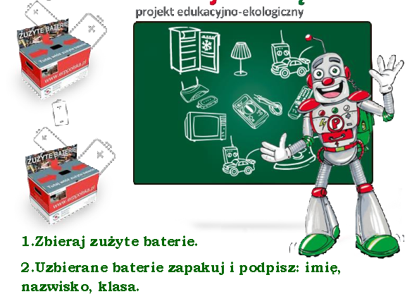 ZBIERAMY ZUŻYTE BATERIE