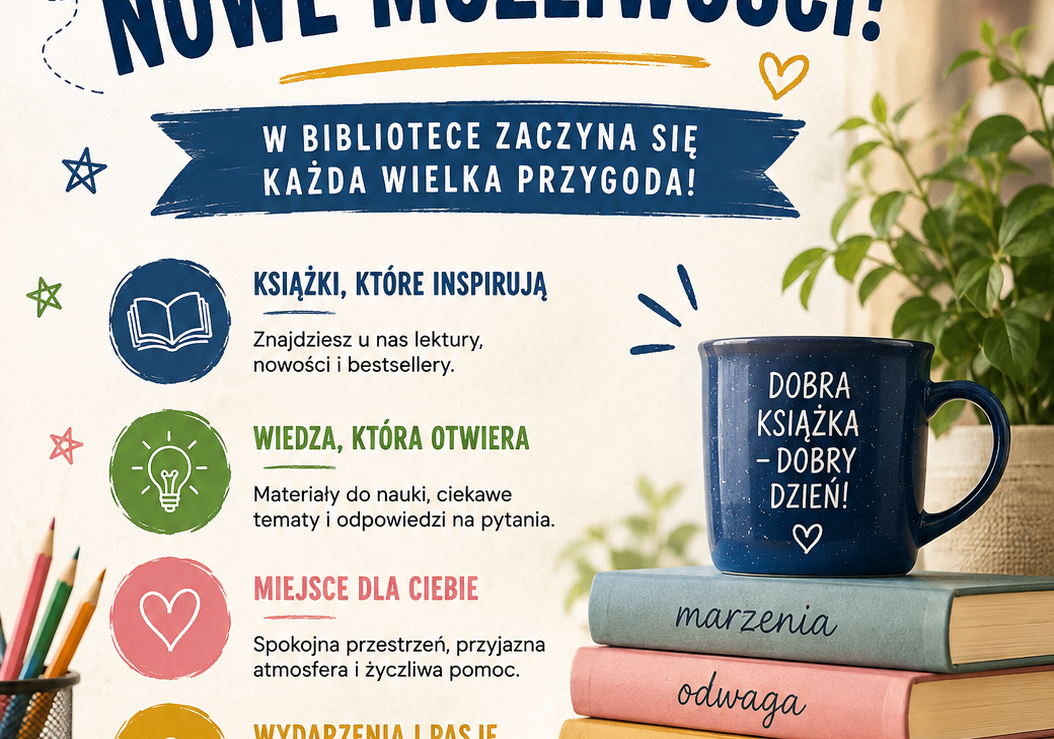 Witamy w bibliotece!
