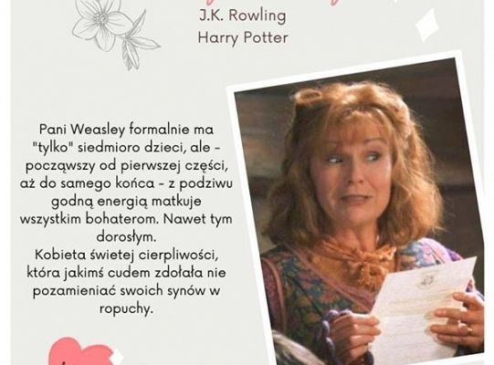 Portrety książkowych bohaterek - Mam