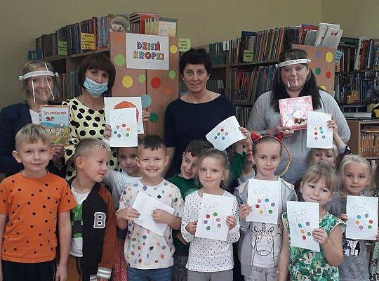 Święto Kropki mamy, do biblioteki przedszkolaki zapraszamy!