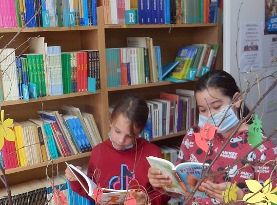 I Międzynarodowa Edycja Ogólnopolskiej Akcji Bicia Rekordu W Czytaniu na Przerwie, połączona z zabawą biblioteczną „Wylosuj sobie książkę na jesienne dni”.