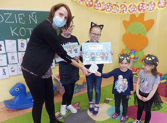 Kicia Kocia i inne koty.  Spotkanie czytelnicze u trzylatków.