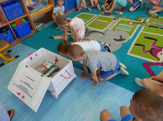 Ruszamy z nowym projektem ! Projekt „Biblioteka Przedszkolaka” w naszym przedszkolu i bibliotece szkolnej !!!