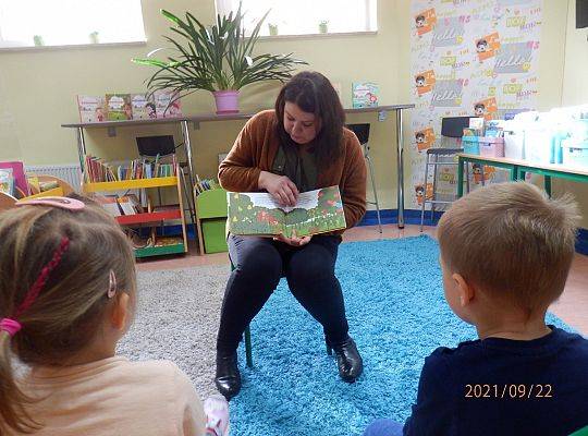 Jesienne spotkania z książką i zabawą