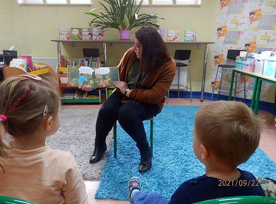 Jesienne spotkania z książką i zabawą