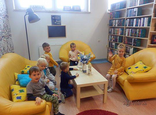 Jesienne spotkania z książką i zabawą