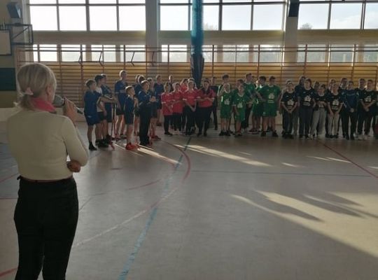 Gminne Zawody w Unihokeja klas 7-8