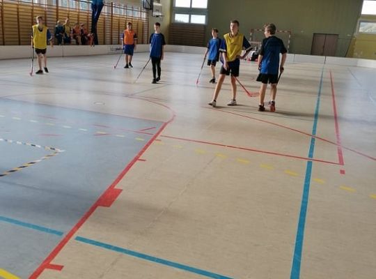 Gminne Zawody w Unihokeja klas 7-8
