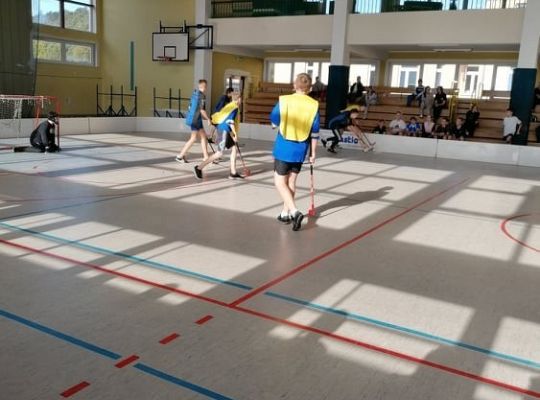 Gminne Zawody w Unihokeja klas 7-8