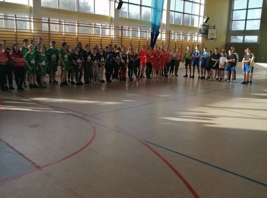 Gminne Zawody w Unihokeja klas 7-8