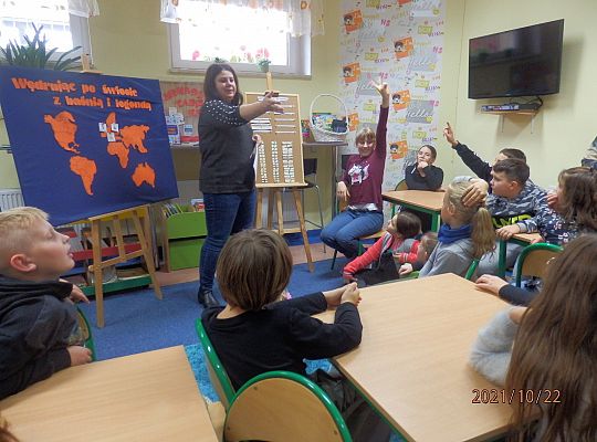 Wędrując z klasą 5 b po starożytnej Grecji i starożytnym  Rzymie,