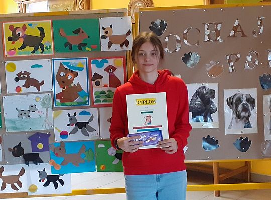 Wyniki Gminnego konkursu plastycznego : „Mój przyjaciel kundelek”