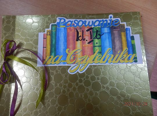 Przerwa na czytanie i na czytelników pasowanie…