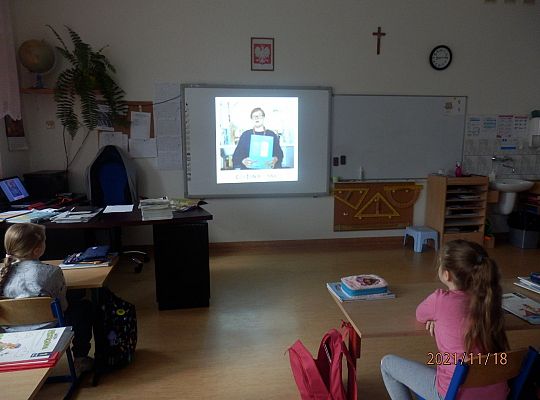 Czytanie ma moc ! w klasie 1 b