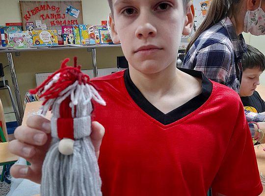 Przedświąteczne warsztaty  z klasą 5 b