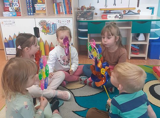 Spotkanie logopedyczne z przedszkolakami grupy 0 "e"