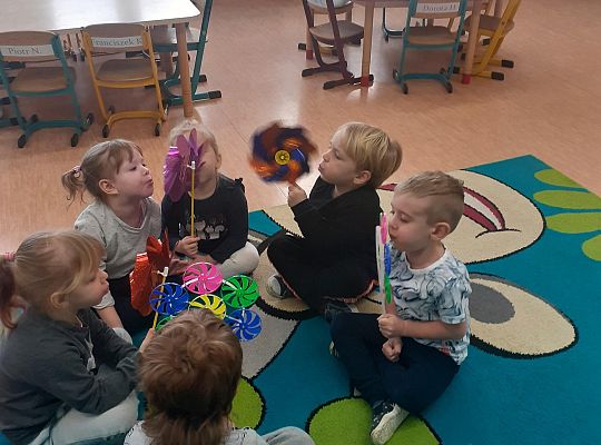 Spotkanie logopedyczne z przedszkolakami grupy 0 "e"