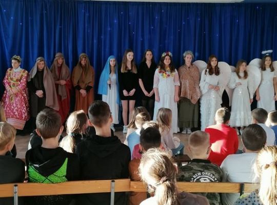 Jasełka w klasach 4 - 8