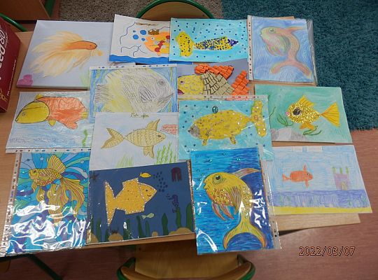 Konkurs plastyczny "Moja wymarzona Złota Rybka" Edycja 2021/2022