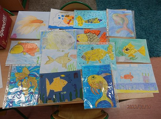 Konkurs plastyczny "Moja wymarzona Złota Rybka" Edycja 2021/2022