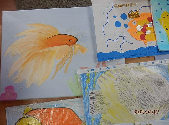 Konkurs plastyczny "Moja wymarzona Złota Rybka" Edycja 2021/2022