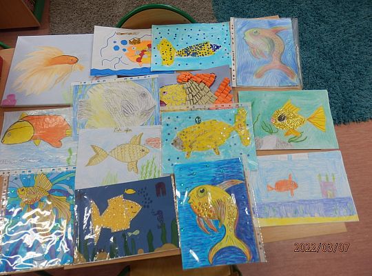 Konkurs plastyczny "Moja wymarzona Złota Rybka" Edycja 2021/2022