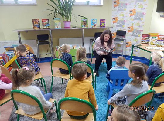 D jak dinozaur tyranozaur. Spotkanie czytelnicze w klasie 0D