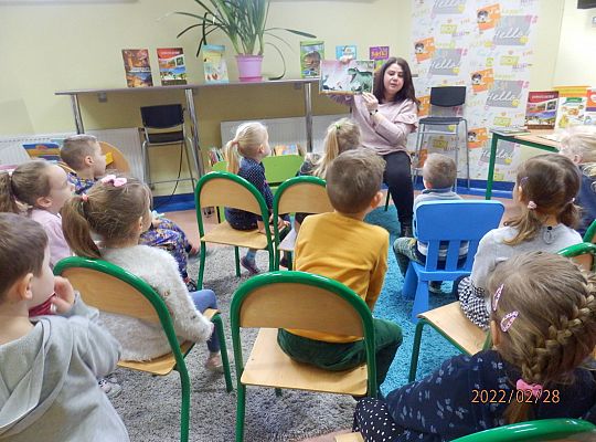 D jak dinozaur tyranozaur. Spotkanie czytelnicze w klasie 0D