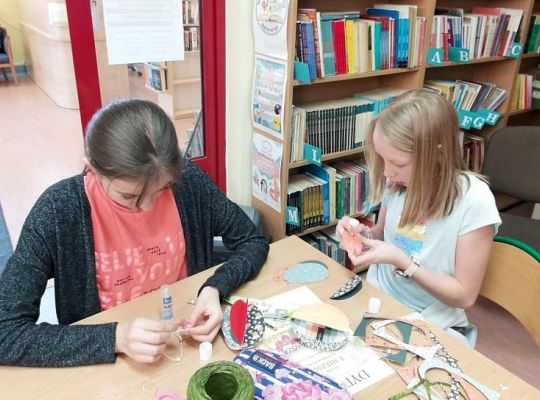 Wielkanocne warsztaty z klasą V b