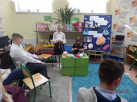 Warsztaty Emili i Zuzanny z klasą 8 a