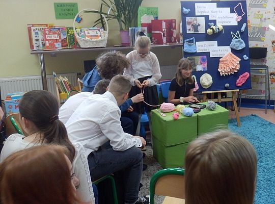 Warsztaty Emili i Zuzanny z klasą 8 a