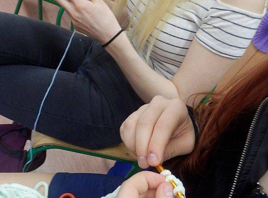 Warsztaty Emili i Zuzanny z klasą 8 a