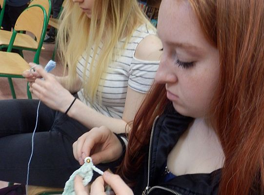 Warsztaty Emili i Zuzanny z klasą 8 a