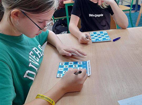 TABLICZKOWE BINGO. Światowy Dzień Tabliczki Mnożenia