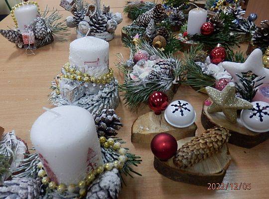 Warsztaty przedświąteczne z klasą 4 a