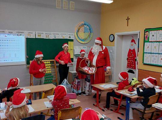 Mikołajki w klasie 1b