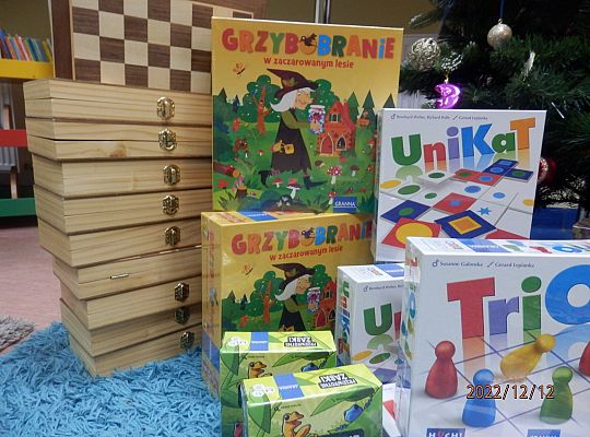 Już dotarły! Już czekają pod choinką! Gry otrzymane  za TALENCIAKI !