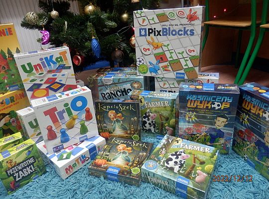 Już dotarły! Już czekają pod choinką! Gry otrzymane  za TALENCIAKI !