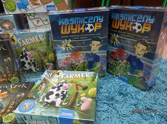 Już dotarły! Już czekają pod choinką! Gry otrzymane  za TALENCIAKI !