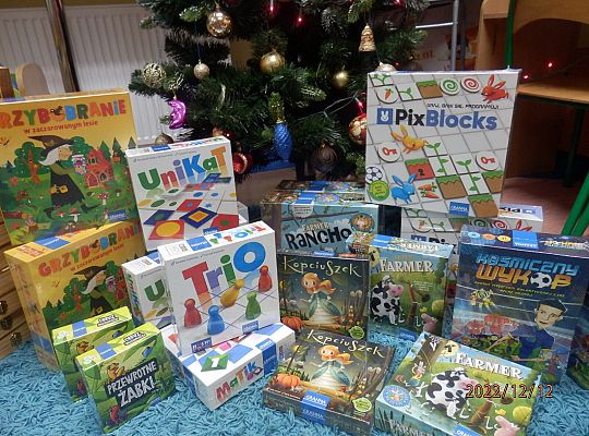 Już dotarły! Już czekają pod choinką! Gry otrzymane  za TALENCIAKI !