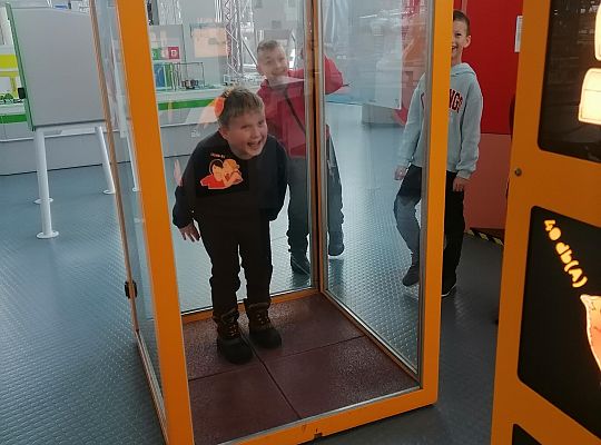 IIb na wycieczce w Centrum Nauki Experyment w Gdyni