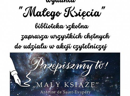 Przepiszmy  "Małego Księcia"!