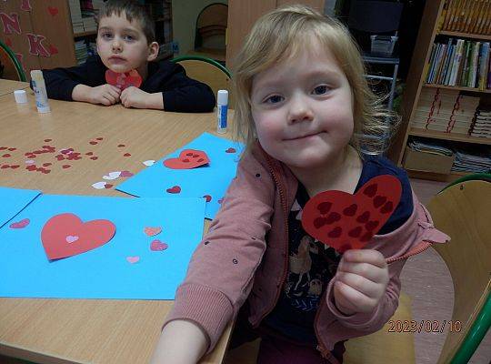 Sensoryczny kogel mogel. Spotkanie Walentynkowe