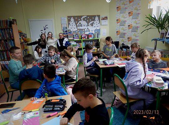 Warsztaty walentynkowe w klasie 3 b