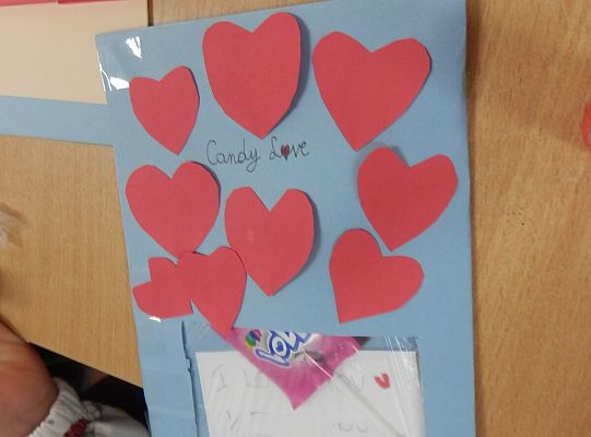 Warsztaty walentynkowe w klasie 3 b