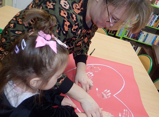 Walentynki z Franklinem i z przedszkolakami