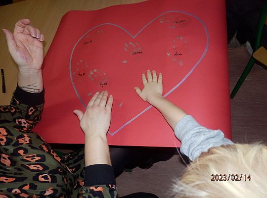 Walentynki z Franklinem i z przedszkolakami