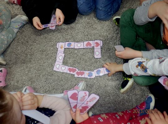 Walentynki z Franklinem i z przedszkolakami