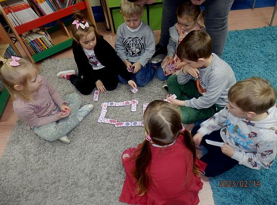 Walentynki z Franklinem i z przedszkolakami